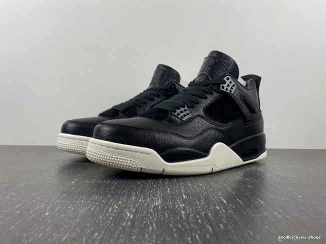 Cheap Jordan 819139-010 Black Hair Retro 4 Pony 0810